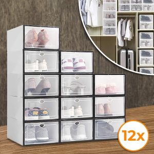 Plastmasas apavu uzglabāšanas kaste (12 gab.) | SHOEZY