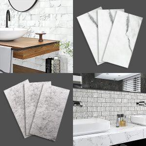 3D pašlīmējošās sienas flīzes (10 gab.) | INSTATILE