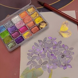 20 krāsu akvareļu glezniecības komplekts | COLORLINKE