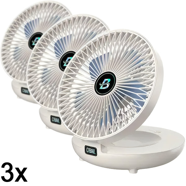 3x Portatīvais mini ventilators | AIRCOLIO