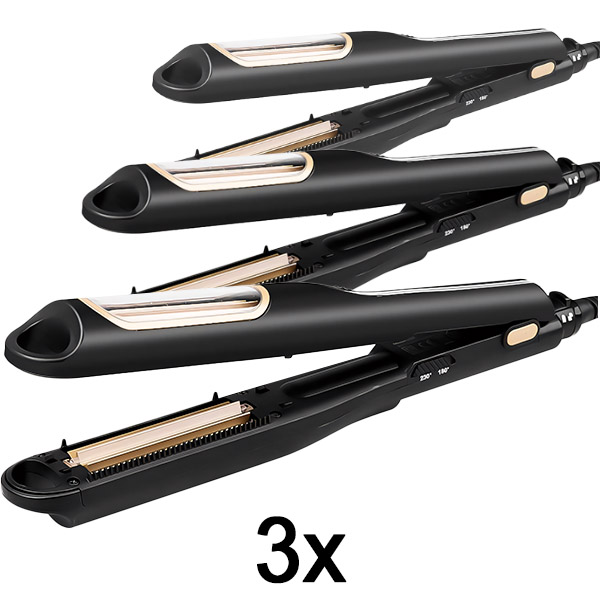 3x Automātiska matu lokošanas panna CRIMMASTER