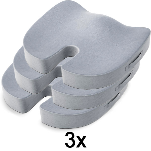 3x Ergonomisks sēdekļa spilvens MAXICOMFORT