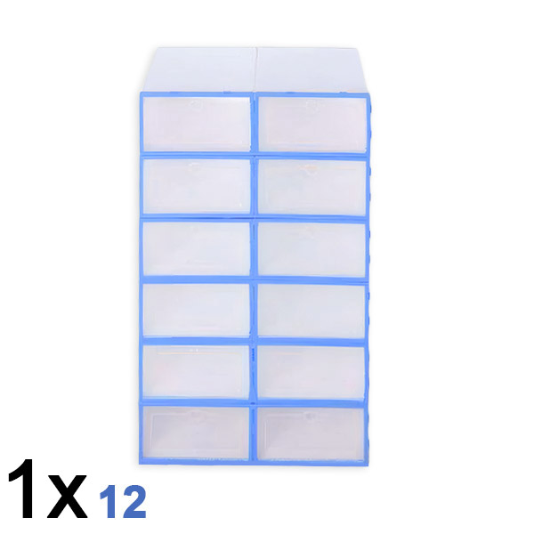 1x Plastmasas apavu uzglabāšanas kaste (12 gab.) | SHOEZY