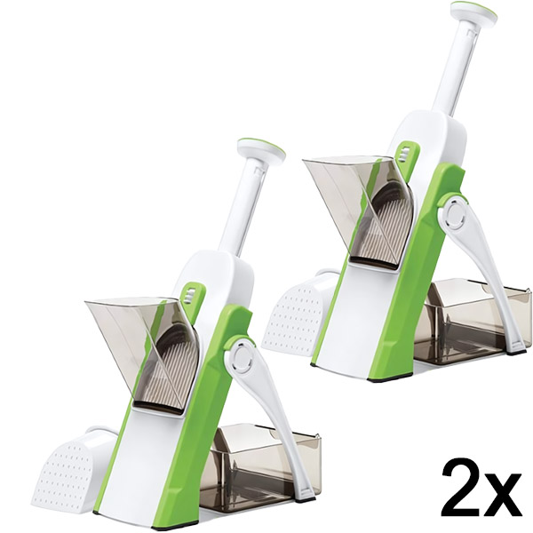 2x Daudzfunkcionālais smalcinātājs | SLICEWISE