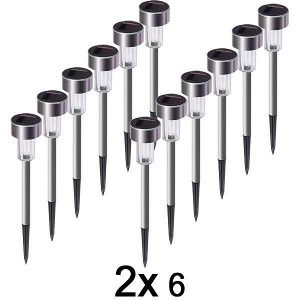 2x Saules baterijas (6 gab.) | SOLSTRE