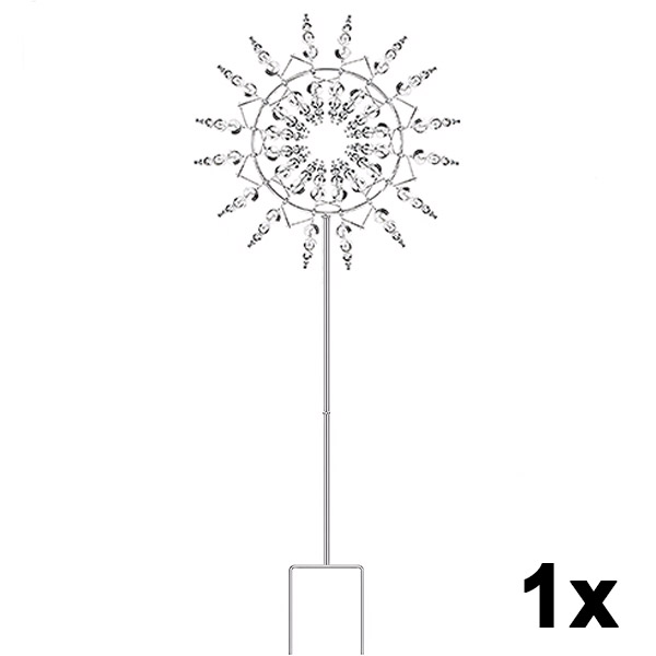 1x Dārza burvju kinētiskais vējdzirnaviņas | WINDARA