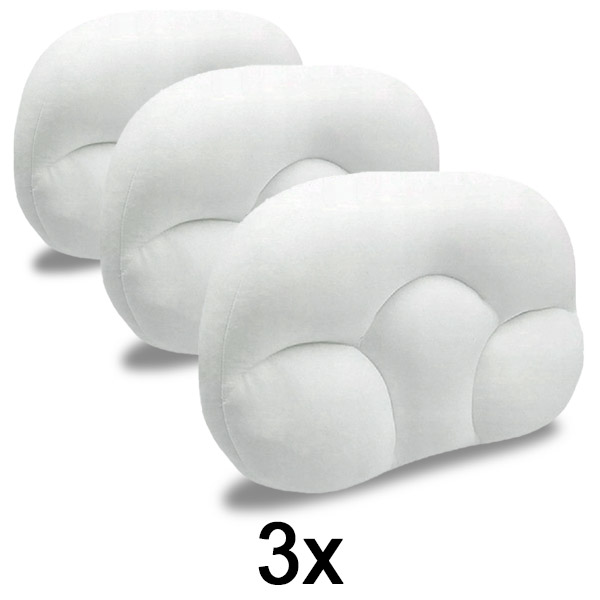 3x Ergonomisks spilvens – Visām gulēšanas pozām | FLIPSLEEP