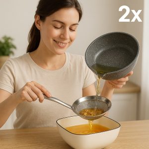 Nerūsējošā tērauda sietiņš, kas filtrē visu (2 gab.) | FILTRINKA