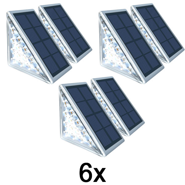 3x Ūdensizturīga saules lampa (2 gab.) | LUMOSTEP