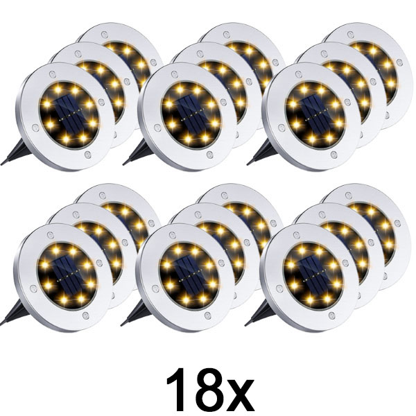 6x Āra saules grīdas gaismas (3 gab.) | LUMIGARD