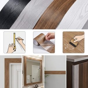 Pielīmējama koka apdares līnija (5 m) | DECORIM